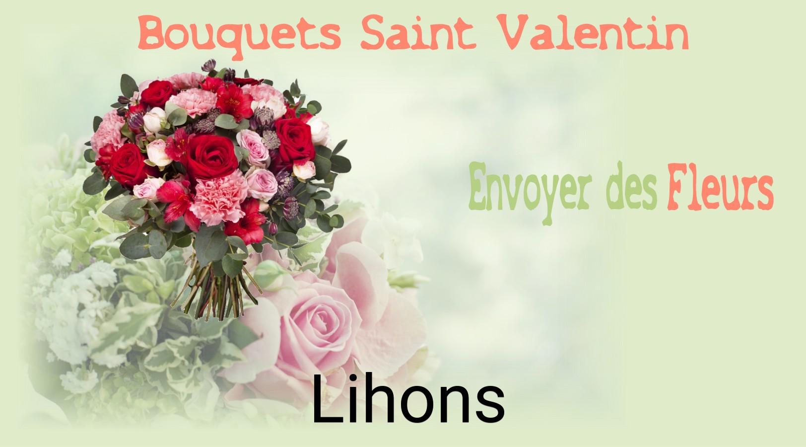 Roses de Saint-Valentin livrées à Lihons